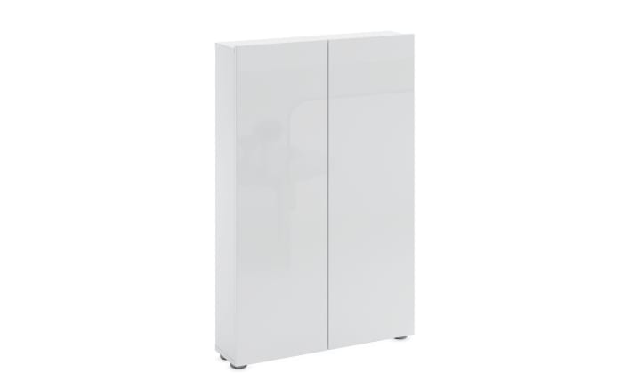 Schuhschrank Spazio, weiß, 74 x 115 cm-01