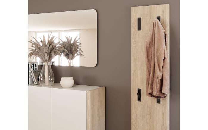 Schuhschrank Dillon, Eiche Lindberg-Nachbildung/grau-08