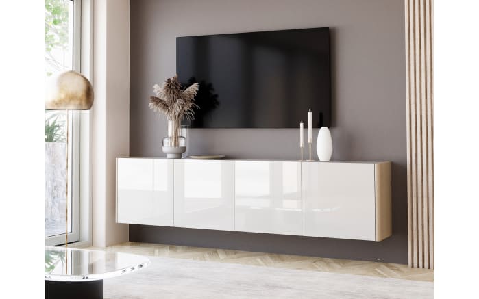 Sideboard Dillon, Eiche Lindberg-Nachbildung/grau-05