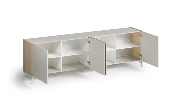 Sideboard Dillon, Eiche Lindberg-Nachbildung/grau-04