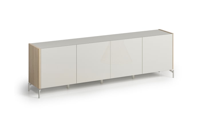 Sideboard Dillon, Eiche Lindberg-Nachbildung/grau-01
