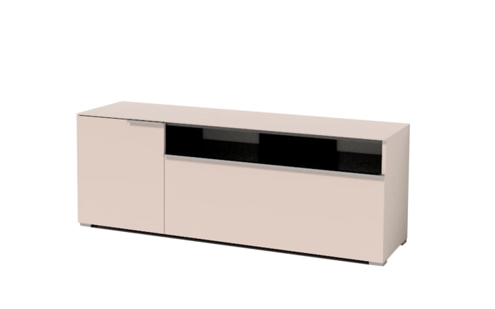 Phonoschrank Pamera 113, sand/alufarbig