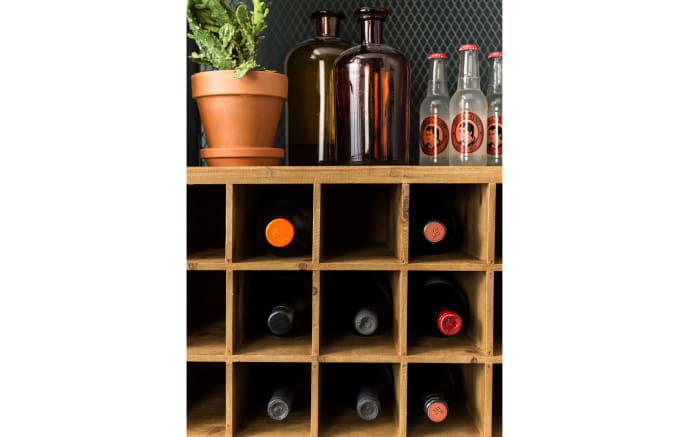 Kabinett Vino, Tanne massiv, anthrazit, 56 cm -04