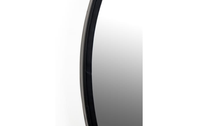 Spiegel Matz Oval M, schwarz, 60 x 80 cm -02