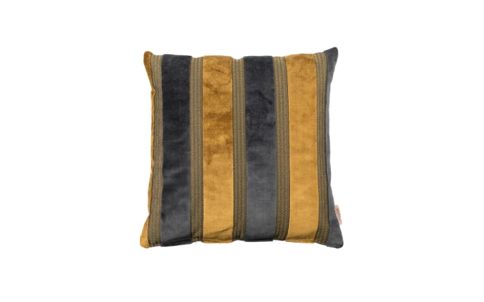 Kissen Scott in gelb/grau, 45 x 45 cm -01