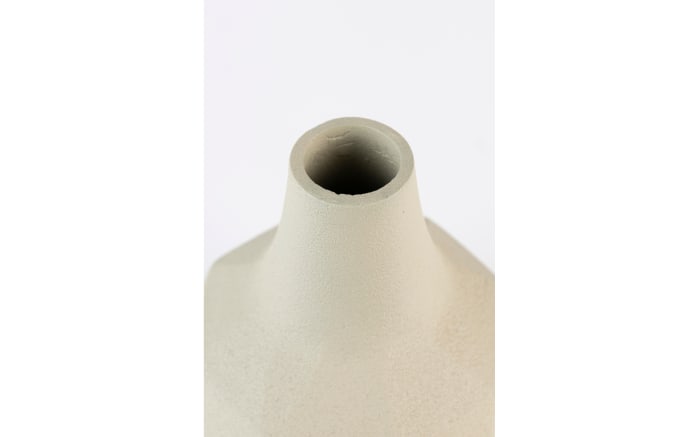 Vase Bloom aus Aluminium in elfenbein-02