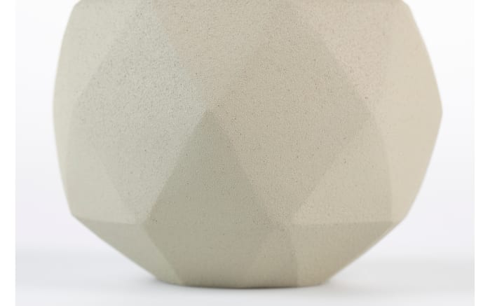 Vase Bloom aus Aluminium in elfenbein-04