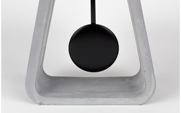 Tischuhr Pendulum aus Beton in betongrau-07