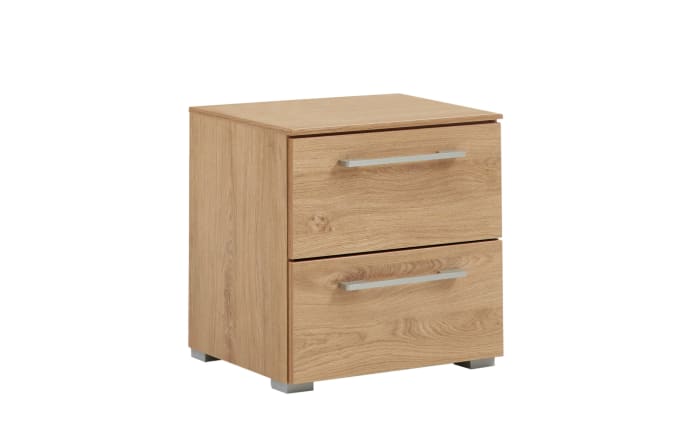 Schlafzimmer Cherie, Wildeiche-Nachbildung, 100 x 200 cm, Schrank 200 x 223 cm-04