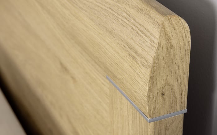 Schlafzimmer Cherie, Wildeiche-Nachbildung, 100 x 200 cm, Schrank 200 x 223 cm-05