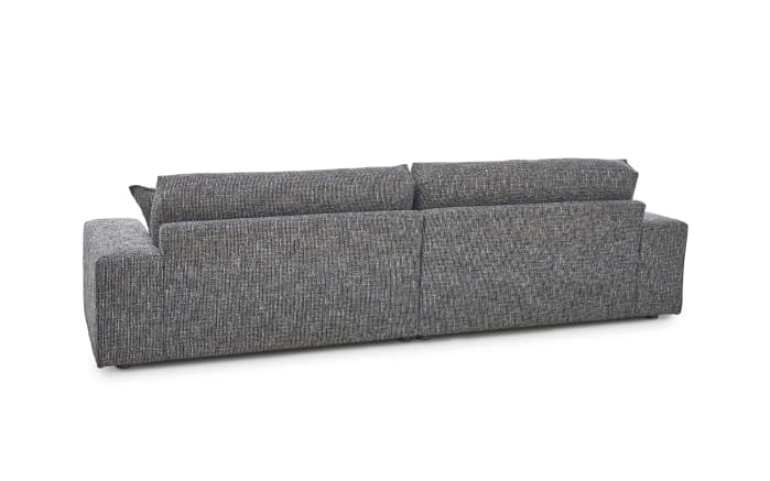 Bigsofa Dallas, blaugrau, inkl. Kissen -04