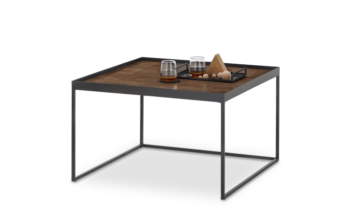 Couchtisch Orlando, Räuchereiche massiv, 80 cm -01
