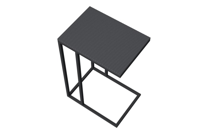 Minecraft Beistelltisch, schwarz, rechteckig-04