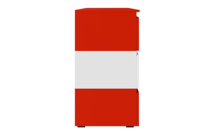 Minecraft Kommode, rot/weiß-04