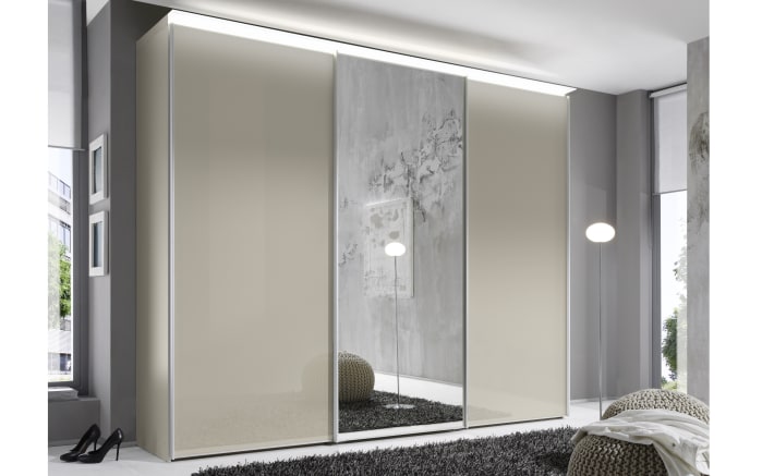 Schwebetürenschrank Studioline, sand