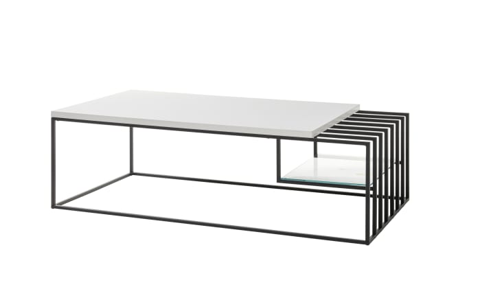 Couchtisch Juba, weiß/schwarz-01