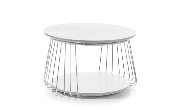 Couchtisch Vilnius, weiß, 70 cm-01
