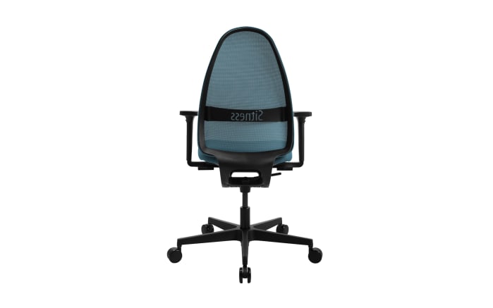 Bürostuhl Sitness Airwork, Bezug blau, Kunststofffußkreuz schwarz-04