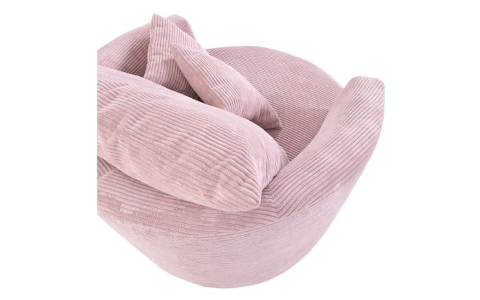Drehsessel Leni, rosa, inkl. Drehfunktion -02