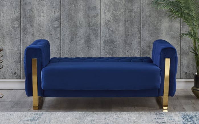 Kippsofa 2-Sitzer Crystal, blau, inkl. Kippfunktion-03