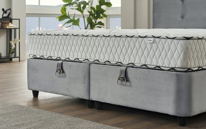 Polsterbett Almila, grau, 180 x 200 cm-06