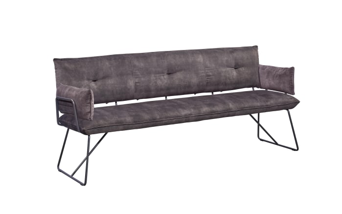 Bank Pinero mit Armlehnen, grey-01