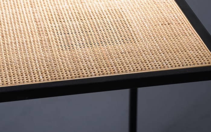 2-Satztisch Luke in Rattan, mit Metallgestell-02