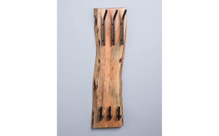 Garderobe Columbo, Mangoholz-02