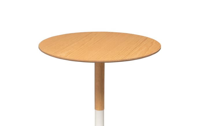 Beistelltisch  Zoe 1, natur/weiß-02