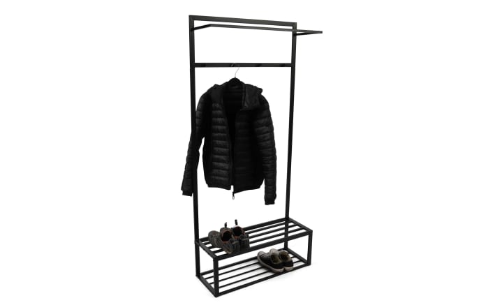 Garderobe Go 3, schwarz-03