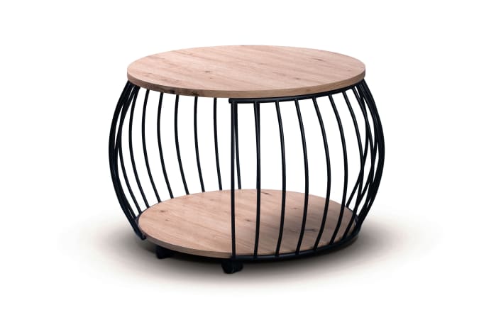 Couchtisch Peking 1, Artisaneiche/schwarz-04