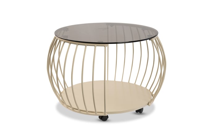 Couchtisch Vietnam 1, creme/bronze-03