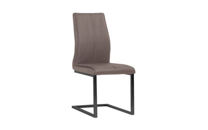 Schwingstuhl Moka, hellbraun/schwarz-01
