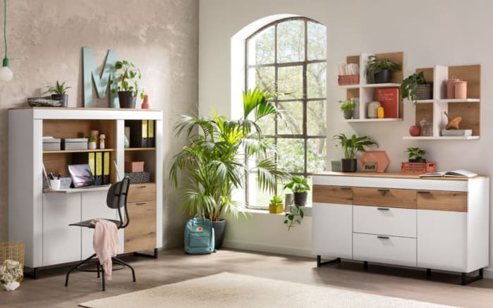 Sideboard Torano, Coast Evoke Eiche Nachbildung, lightgrey supermatt-04