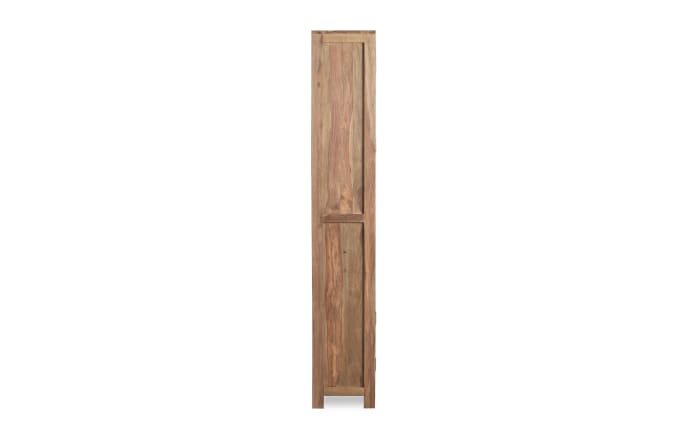 Hochschrank Yoga, massives Shishamholz -04