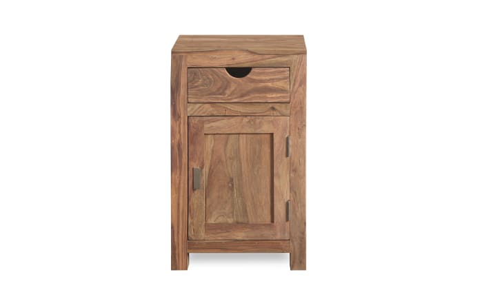 Unterschrank Yoga, massives Shishamholz -02