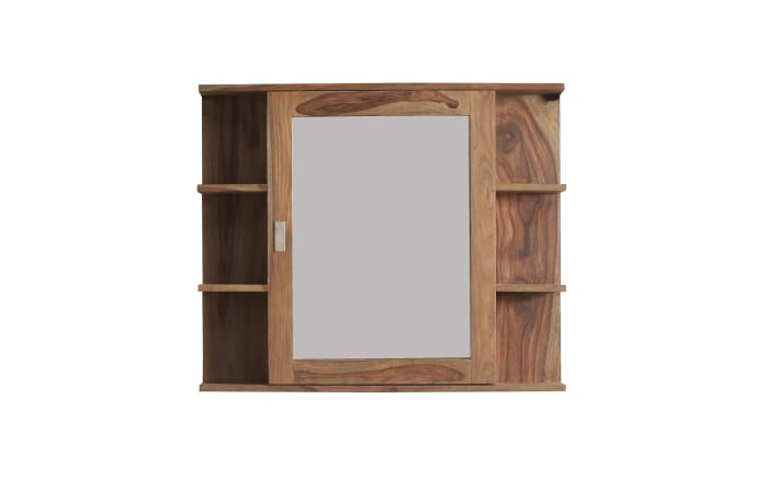 Spiegelschrank Yoga, Shishamholz, 85 x 73 cm-01