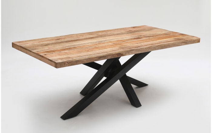 Esstisch Mesa verde, Mangoholz/schwarz-02