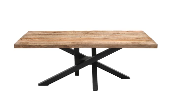 Esstisch Mesa verde, Mangoholz/schwarz