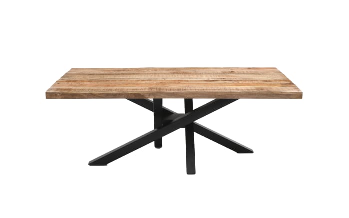 Esstisch Mesa verde, Mangoholz/schwarz