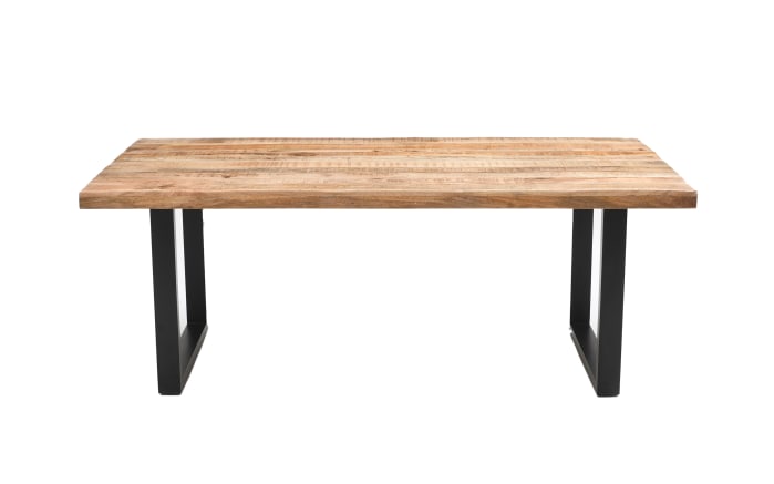 Esstisch Mesa verde, Mangoholz/schwarz