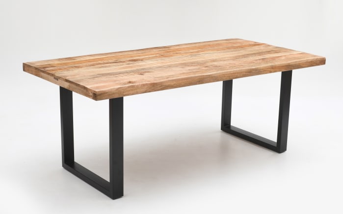 Esstisch Mesa verde, Mangoholz/schwarz-01