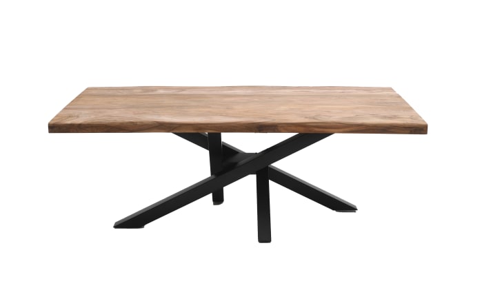 Esstisch Mesa verde, Shisham/schwarz