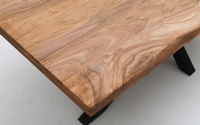 Esstisch Mesa verde, Shisham/schwarz-05