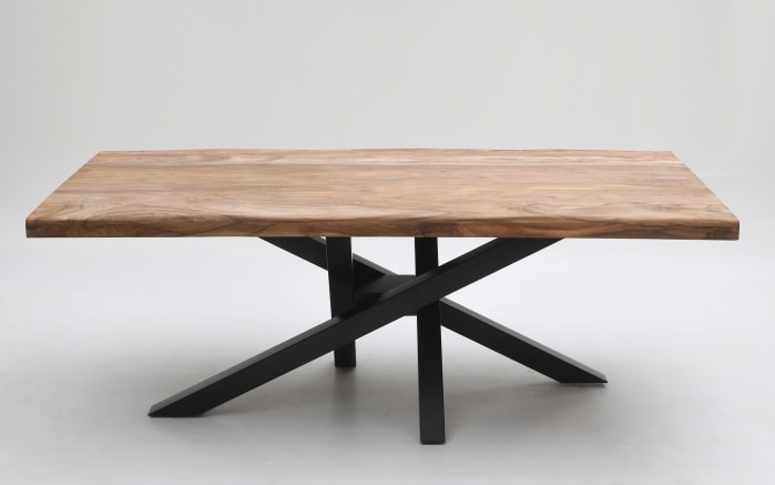 Esstisch Mesa verde, Shisham/schwarz-03