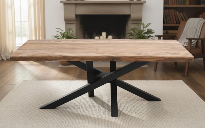 Esstisch Mesa verde, Shisham/schwarz-01