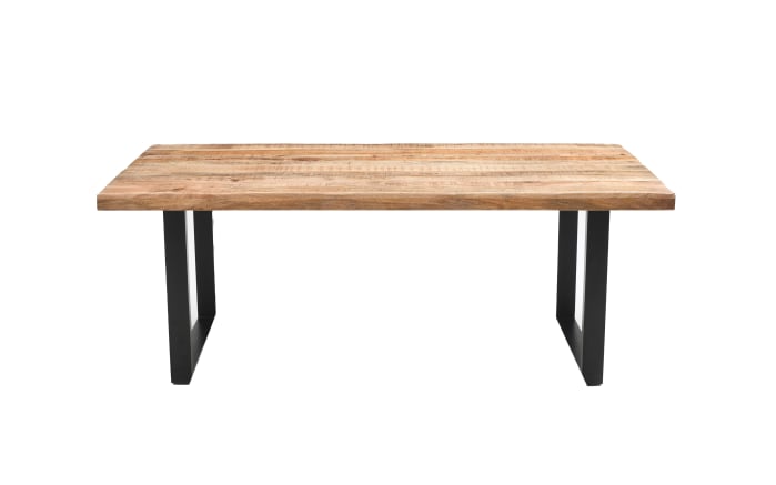 Esstisch Mesa verde, Mangoholz/schwarz