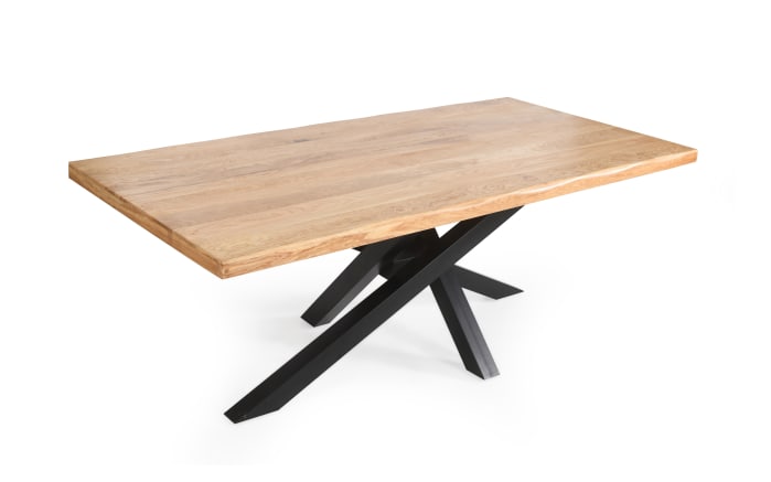 Esstisch Mesa verde, Eiche/schwarz-02