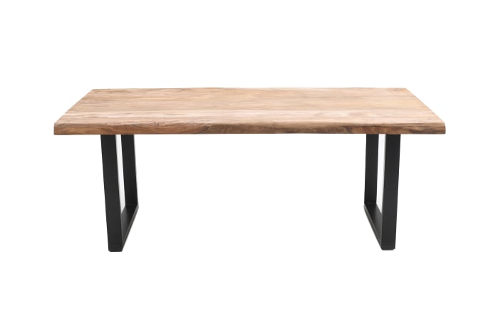 Esstisch Mesa verde, Shisham/schwarz