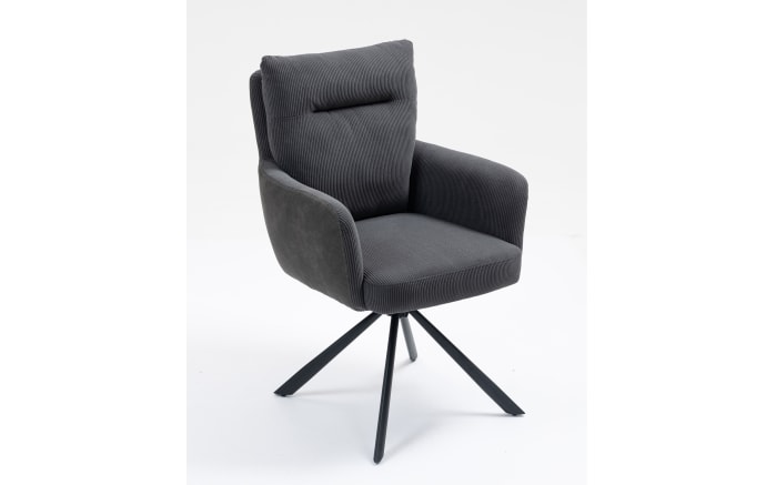 Drehstuhl Stefan, anthrazit, inkl. Rückholfunktion-02